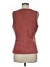 Ann Taylor Burgundy Sleeveless Blouse Size M - photo 2