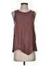 Dylan 100% Cotton Burgundy Sleeveless Top Size XS - photo 1