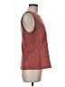 Ann Taylor Burgundy Sleeveless Blouse Size M - photo 4