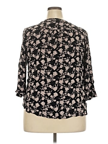 Monday Fun 3/4 Sleeve Blouse (view 2)