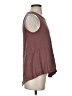 Dylan 100% Cotton Burgundy Sleeveless Top Size XS - photo 4
