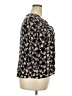 Monday Fun 100% Rayon Black 3/4 Sleeve Blouse Size 2X - photo 4