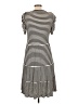 Max Studio Stripes Black Casual Dress Size L - photo 2