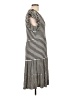 Max Studio Stripes Black Casual Dress Size L - photo 4