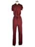 BKE Solid Burgundy Jumpsuit Size S - photo 1