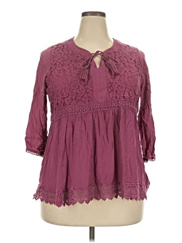 Knox Rose 3/4 Sleeve Blouse (view 1)