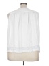 Vince Camuto 100% Polyester White Sleeveless Blouse Size 3X - photo 2