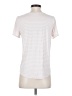 Green Envelope Stripes White Short Sleeve T-Shirt Size S - photo 2