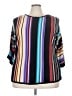 Chaps Black 3/4 Sleeve Blouse Size 3X - photo 1