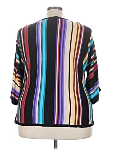 Chaps 3/4 Sleeve Blouse (view 2)