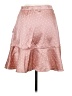 Venus 100% Polyester Polka Dots Pink Casual Skirt Size 6 - photo 2