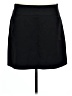 Ann Taylor LOFT Solid Black Casual Skirt Size 10 - photo 1