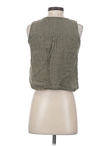 MNG Sleeveless Button-Down Shirt (view 2)
