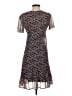 Esprit 100% Polyester Floral Black Casual Dress Size 2 - photo 2
