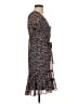 Esprit 100% Polyester Floral Black Casual Dress Size 2 - photo 4