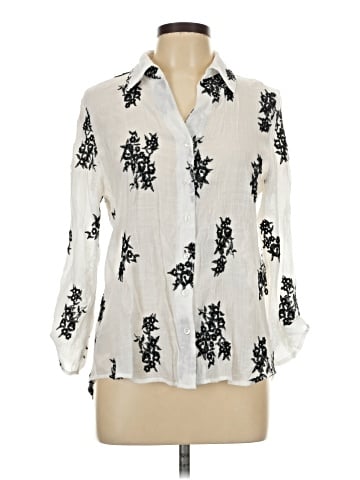 AB Studio 3/4 Sleeve Blouse (view 1)