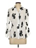 AB Studio Ivory 3/4 Sleeve Blouse Size L - photo 1