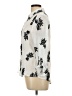 AB Studio Ivory 3/4 Sleeve Blouse Size L - photo 5