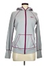 Nike 100% Polyester Gray Track Jacket Size M - photo 1