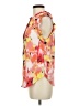 DKNY 100% Polyester Orange Sleeveless Blouse Size M - photo 5