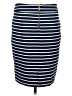 MICHAEL Michael Kors Stripes Blue Casual Skirt Size 8 - photo 2