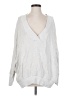 Lou & Grey 100% Cotton Silver Pullover Sweater Size XS - photo 1