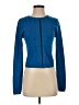 Nanette Lepore Blue Silk Cardigan Size S - photo 1