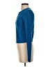 Nanette Lepore Blue Silk Cardigan Size S - photo 5