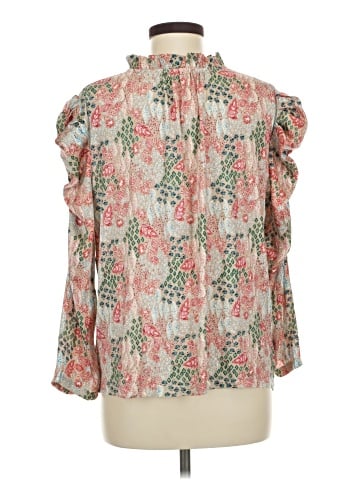 Ann Taylor LOFT 3/4 Sleeve Blouse (view 2)
