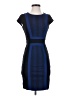 BCBGMAXAZRIA Stripes Blue Cocktail Dress Size 4 - photo 1