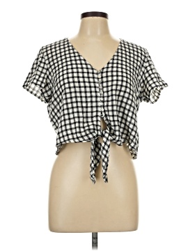 Derek Heart Short Sleeve Blouse