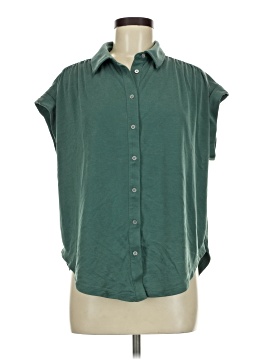 Lou & Grey Sleeveless Button Down Shirt