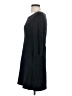 Maison Jules Solid Black Casual Dress Size S - photo 5