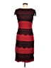 Sangria 100% Nylon Red Cocktail Dress Size 8 - photo 2