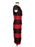 Sangria 100% Nylon Red Cocktail Dress Size 8 - photo 4