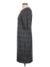 Tacera Plaid Gray Casual Dress Size L - photo 5