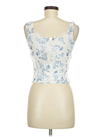 Pink Rose Sleeveless Blouse (view 2)