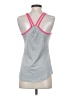 Layer 8 100% Polyester Gray Active Tank Size S - photo 2