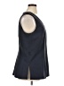 Ann Taylor Factory Blue Gray Sleeveless Blouse Size 16 - photo 4
