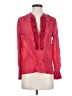 Amanda Uprichard Red Long Sleeve Blouse Size P (petite) - photo 1