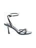 Alexander Wang Silver Black Sandals Size EU 37 1/2 - photo 1