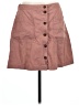 Old Navy Solid Brown Casual Skirt Size 12 - photo 1