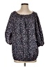 CATHERINE Catherine Malandrino Blue 3/4 Sleeve Blouse Size XS - photo 1