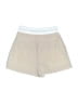 Alexander Wang 100% Wool Color Block Ivory Tan Athletic Shorts Size 0 - photo 2
