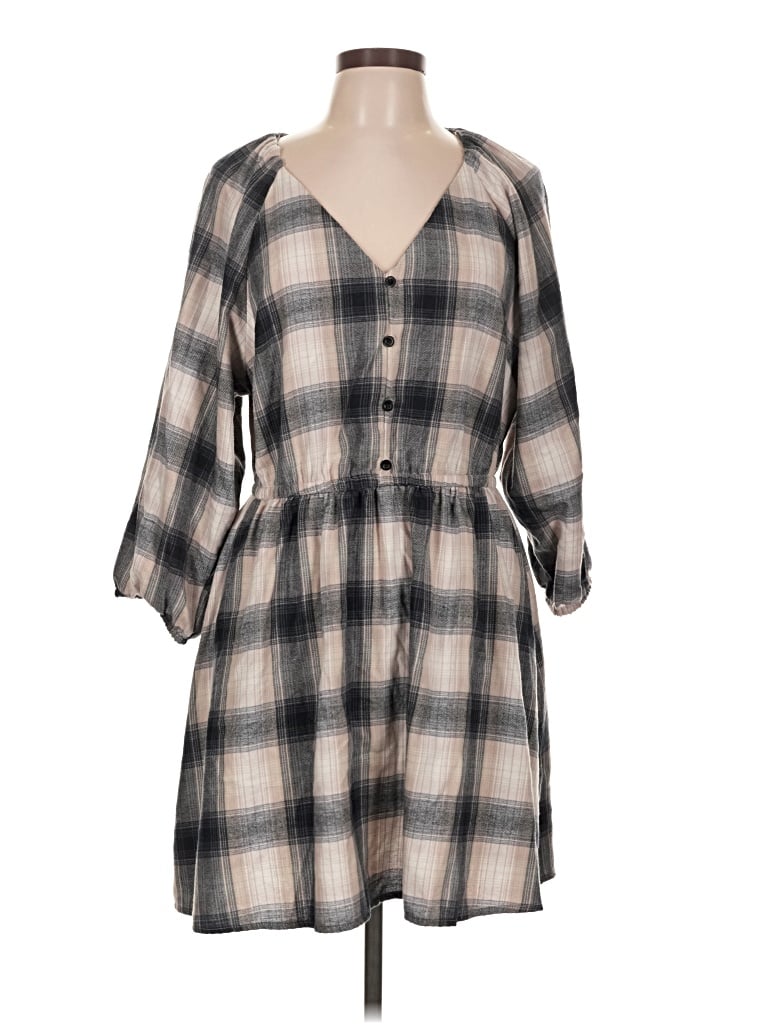 Pre-owned Primark Casual Dress In Gray