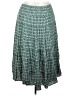 Max Studio 100% Rayon Print Green Casual Skirt Size XXL - photo 1