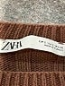Zara Brown Sweater Vest Size S - photo 7