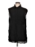 H&M Black Sleeveless Button-Down Shirt Size L - photo 1