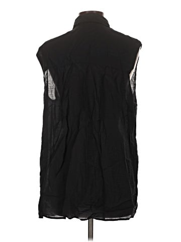 H&M Sleeveless Button-Down Shirt (view 2)