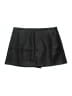 Gap 100% Polyester Metallic Black Skort Size M - photo 1